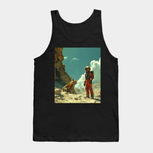 Calvin and Hobbes Imaginary Invasion Tank Top